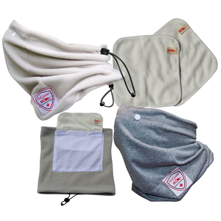 Slick Gaiter™ Warm Weather Sports Neck Gaiter with 2 Reusable Air Filters